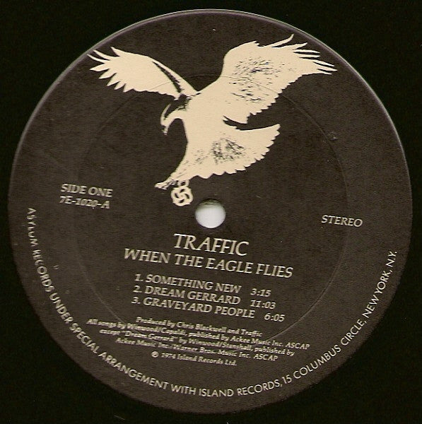 Traffic - When The Eagle Flies