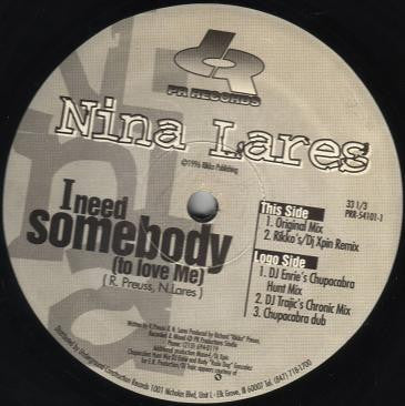 Nina Lares - I Need Somebody (To Love Me)