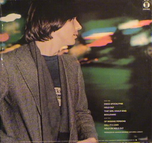 Jackson Browne - Hold Out