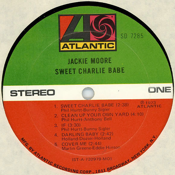Jackie Moore - Sweet Charlie Babe