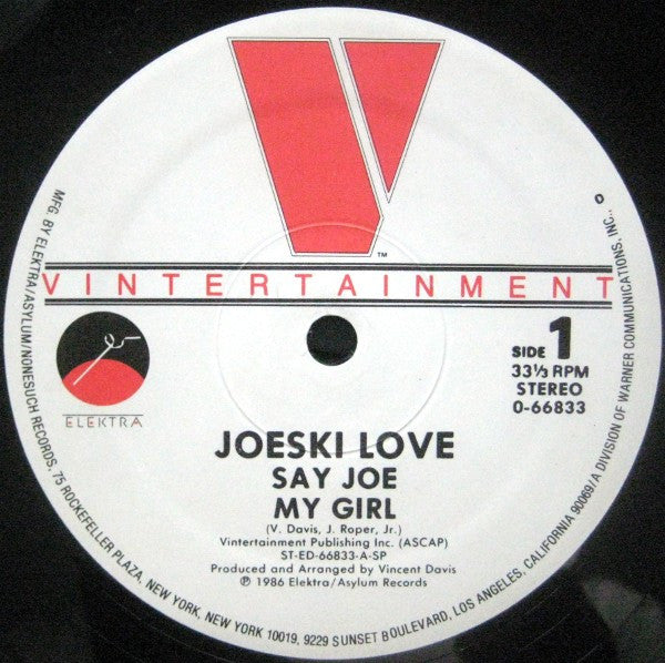 Joeski Love - Say Joe / My Girl