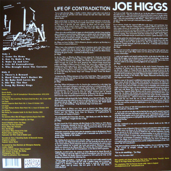 Joe Higgs - Life Of Contradiction