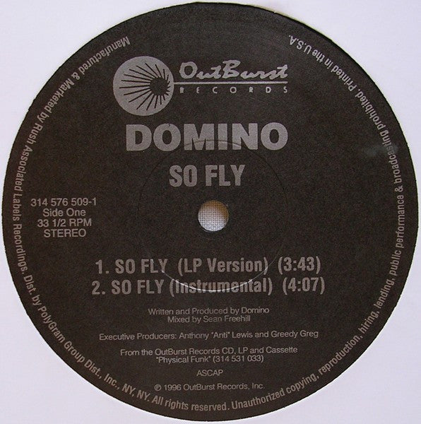 Domino - So Fly / Hennessy