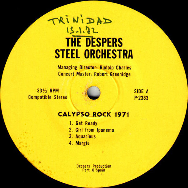 Calypso Rock 1971