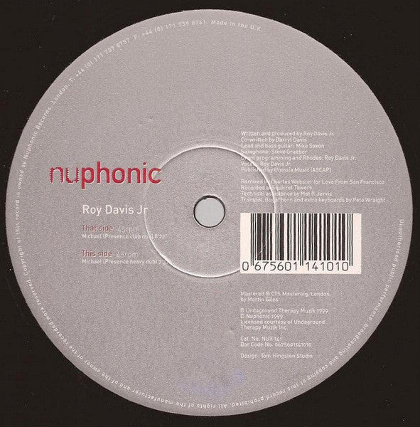 Roy Davis Jr. - Michael