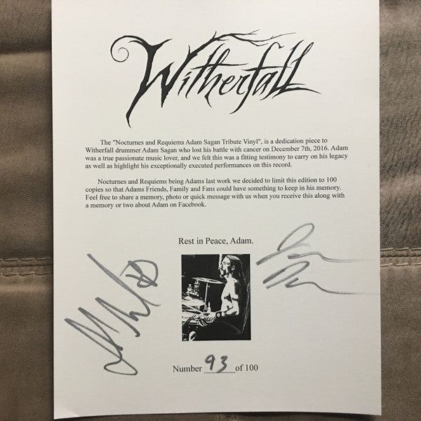 Witherfall - Nocturnes And Requiems [CLEAR VINYL, Ltd. 100 Copies]