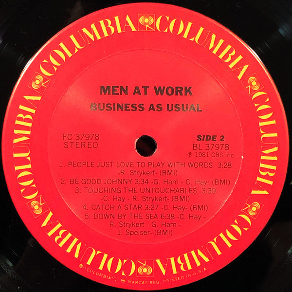 Men At Work - Business As Usual