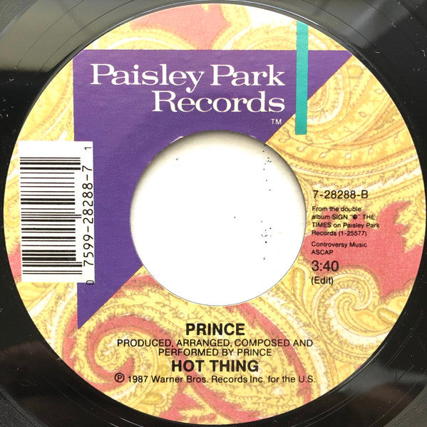 Prince - I Could Never Take The Place Of Your Man