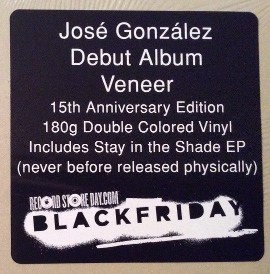 José González - Veneer (OLIVE + GREY, RSD 2018)