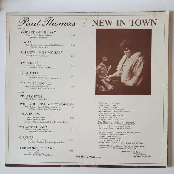 Paul Thomas (62) - New In Town