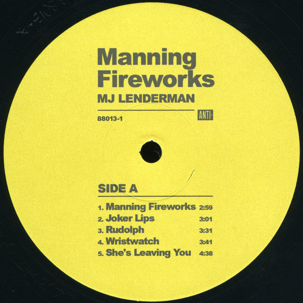 MJ Lenderman - Manning Fireworks