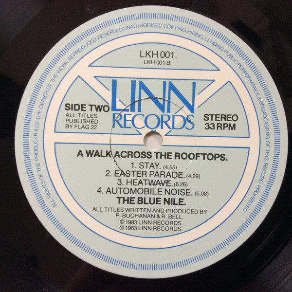 The Blue Nile - A Walk Across The Rooftops
