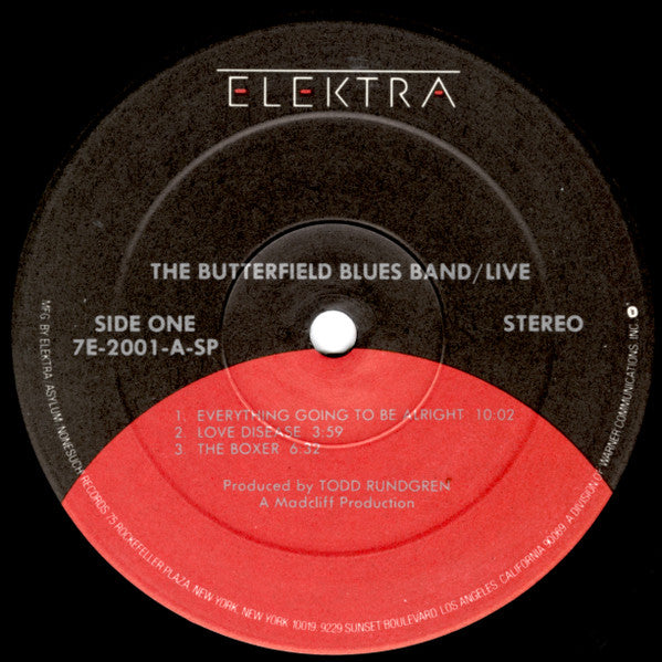 The Paul Butterfield Blues Band - Live