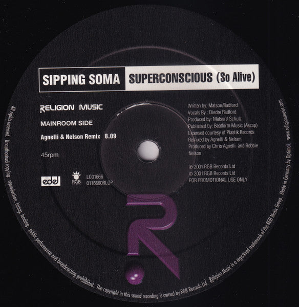 Sipping Soma - Superconscious (So Alive)