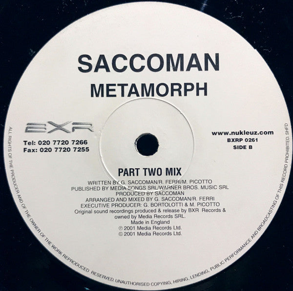Saccoman - Metamorph