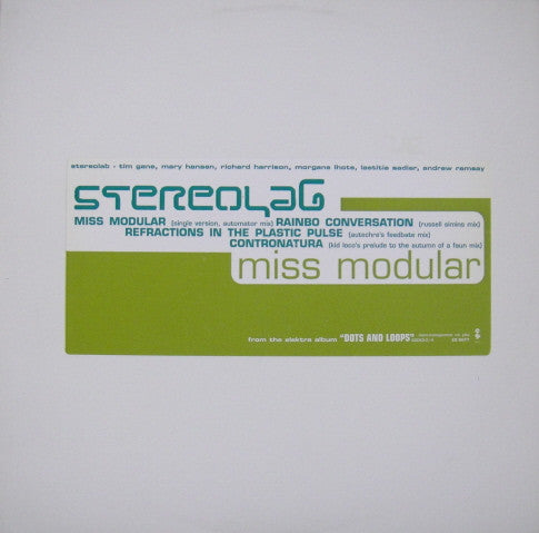 Stereolab - Miss Modular [12" PROMO]