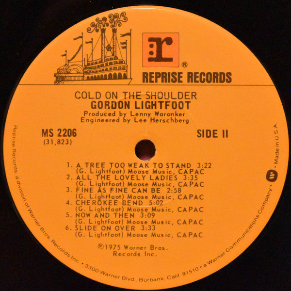 Gordon Lightfoot - Cold On The Shoulder