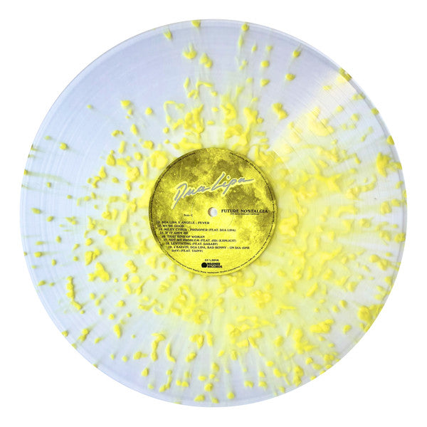 Dua Lipa - Future Nostalgia (3LP, 5th Anniversary, Clear w/ Yellow Splatter)