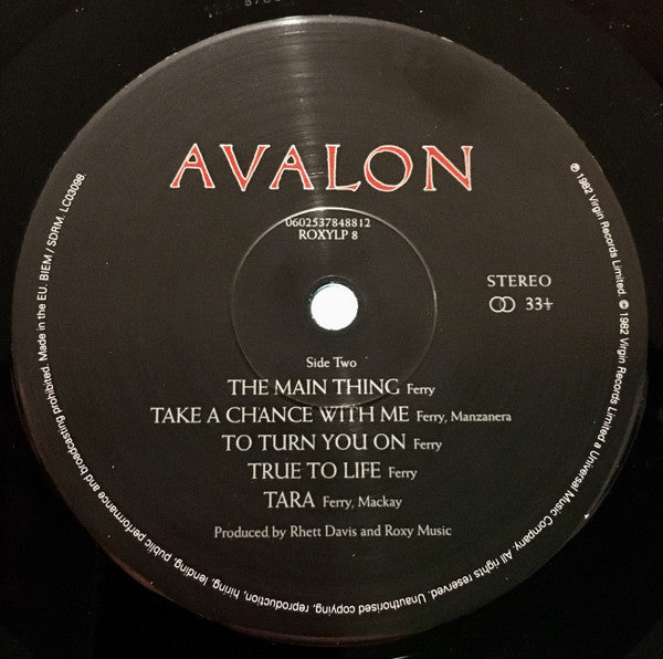 Roxy Music - Avalon [Half-Speed Mastered]
