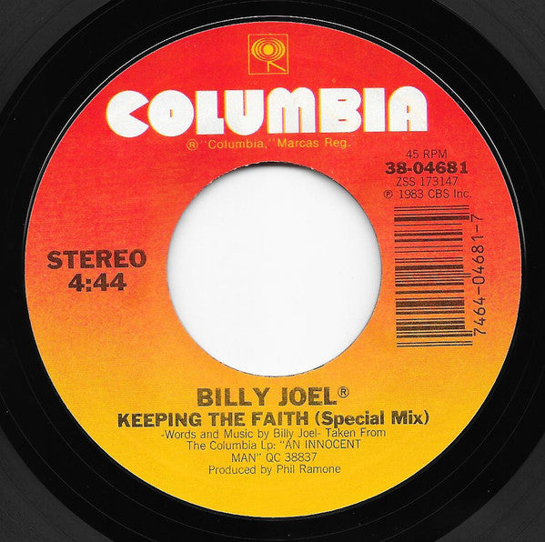 Billy Joel - Keeping The Faith