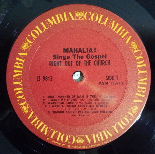 Mahalia Jackson - Sings The Gospel Right Out Of The Church