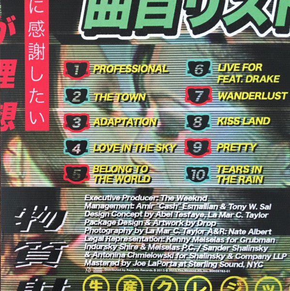 The Weeknd - Kiss Land