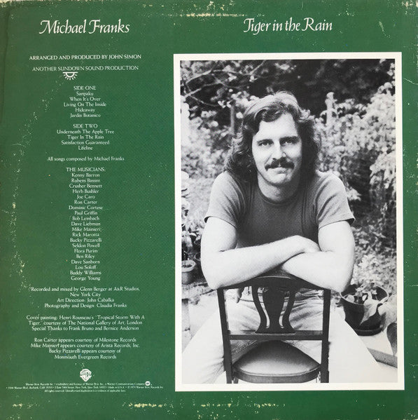 Michael Franks - Tiger In The Rain