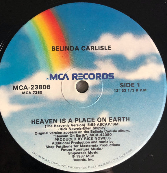 Belinda Carlisle - Heaven Is A Place On Earth
