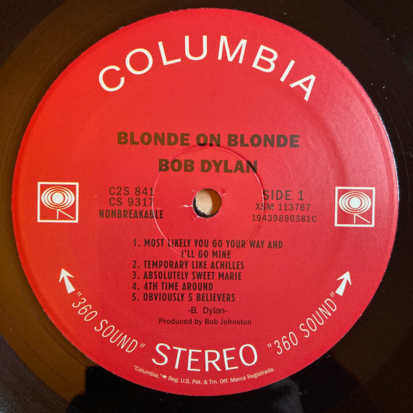 Bob Dylan - Blonde On Blonde