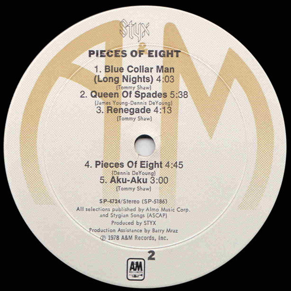 Styx - Pieces Of Eight