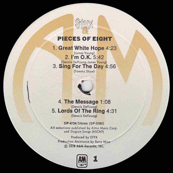 Styx - Pieces Of Eight