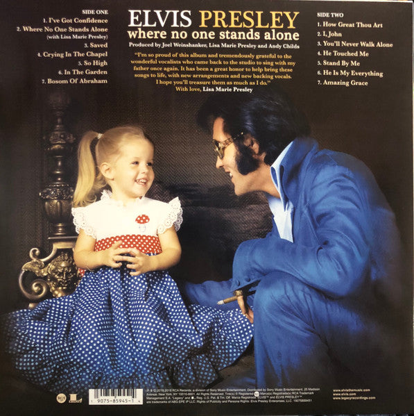 Elvis Presley - Where No One Stands Alone