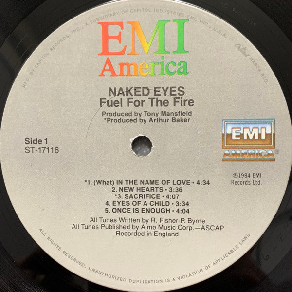 Naked Eyes - Fuel For The Fire