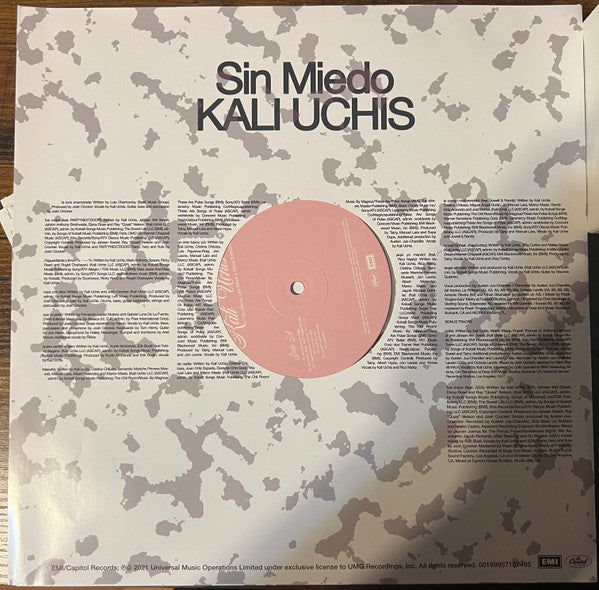 Kali Uchis - Sin Miedo (del Amor y Otros Demonios) ∞ [CLEAR w/ BLACK SMOKE VINYL]