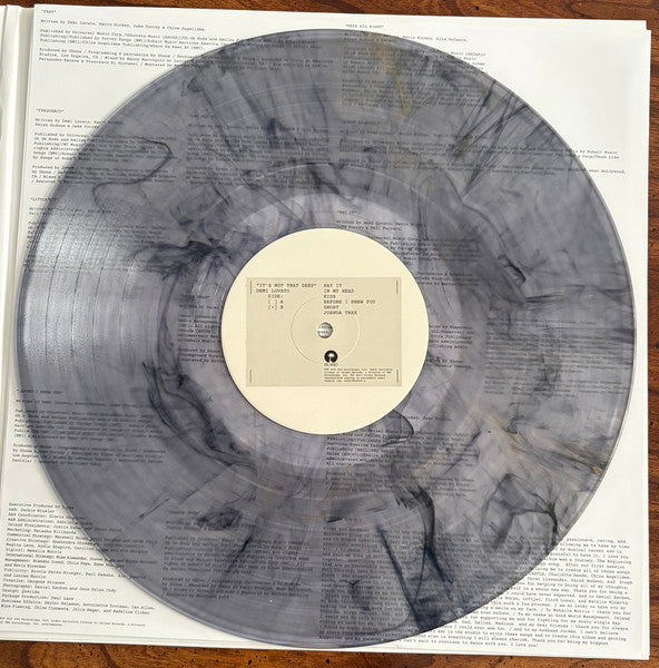 Demi Lovato - It’s Not That Deep [BLACK & GOLD SMOKE VINYL]