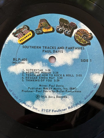 Paul Davis (3) - Southern Tracks And Fantasies