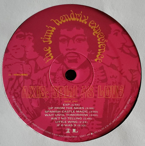 The Jimi Hendrix Experience - Axis: Bold As Love