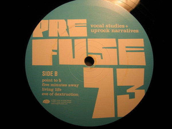 Prefuse 73 - Vocal Studies + Uprock Narratives