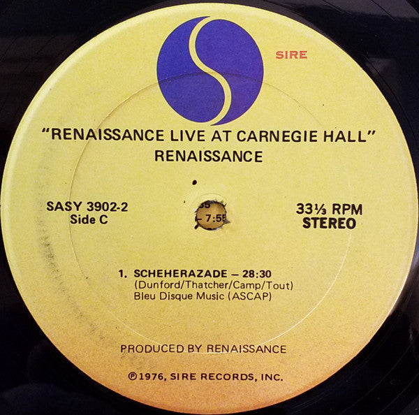 Renaissance (4) - Live At Carnegie Hall
