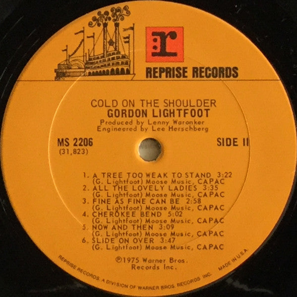 Gordon Lightfoot - Cold On The Shoulder