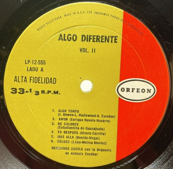 Hermanas Águila - Algo Diferente Vol. II