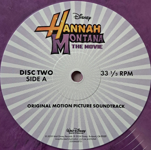 Miley Cyrus - Hannah Montana: The Movie (Original Motion Picture Soundtrack) [LAVENDER ECO VINYL]