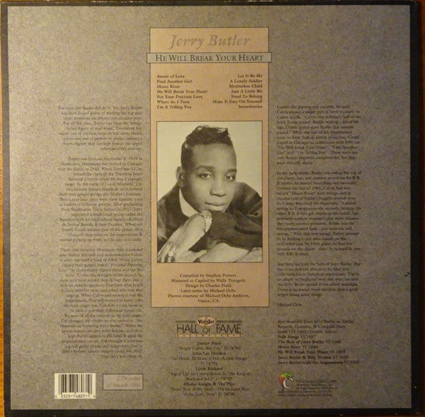 Jerry Butler - He Will Break Your Heart