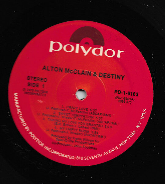 Alton McClain & Destiny - Alton McClain & Destiny