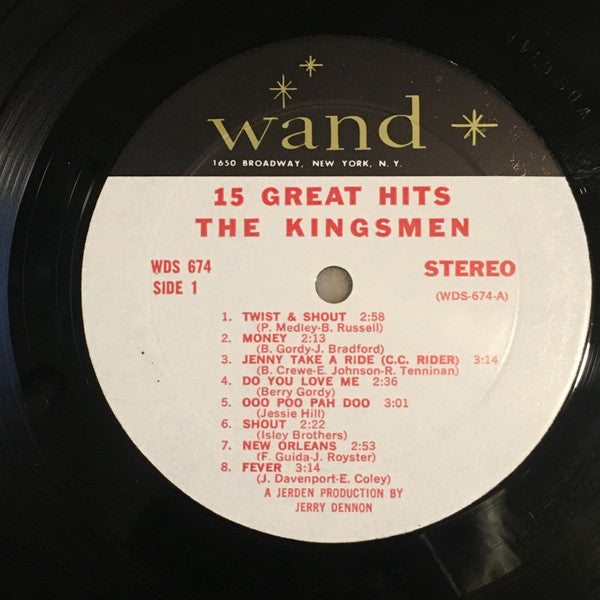 The Kingsmen - 15 Great Hits