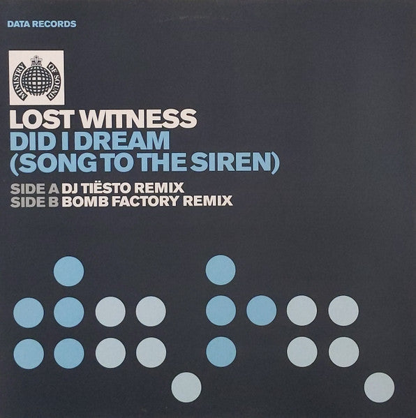 Lost Witness - Did I Dream (Song To The Siren)