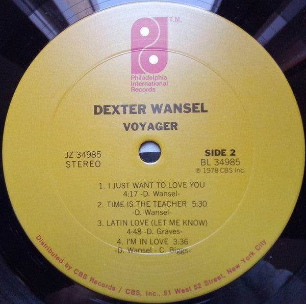 Dexter Wansel - Voyager