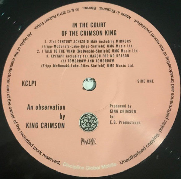 King Crimson - In The Court Of The Crimson King (An Observation By King Crimson)