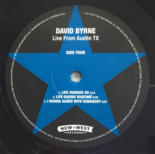 David Byrne - Live From Austin TX