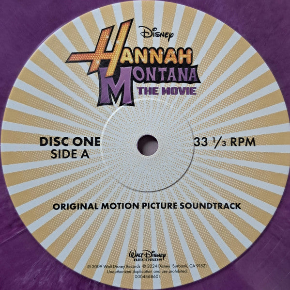 Miley Cyrus - Hannah Montana: The Movie (Original Motion Picture Soundtrack) [LAVENDER ECO VINYL]